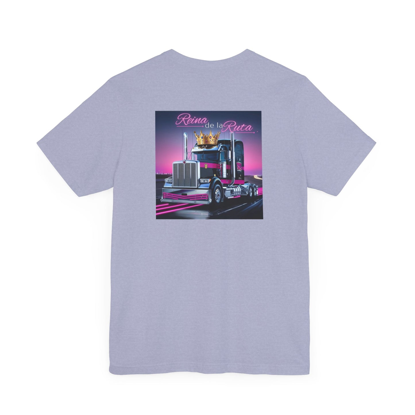 Reina dela Ruta Unisex Jersey Tee - Perfect for Truck Lovers