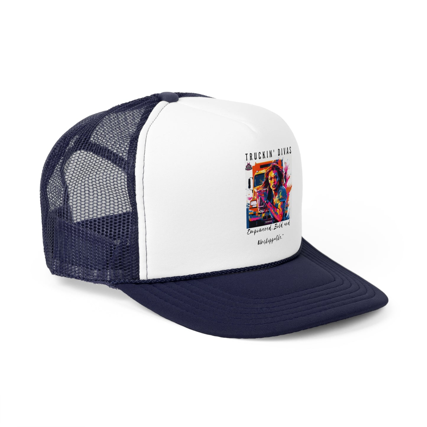 Empowered Bold and Unstoppable Trucker Caps