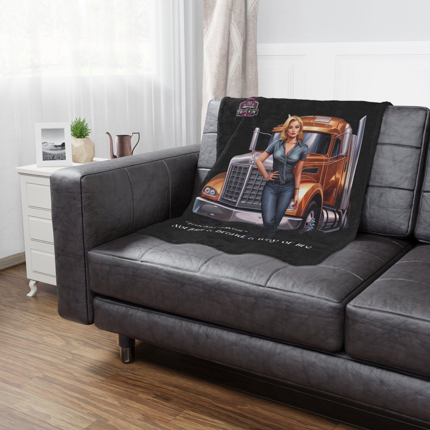 Not Just A Brand, A way of Life Minky Blanket