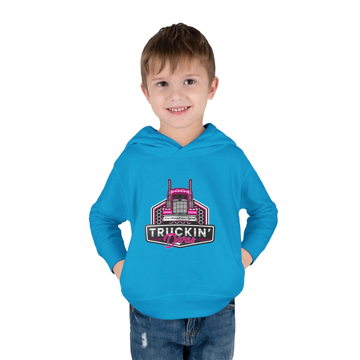 Signature Truckin' Divas Toddler Pullover Fleece Hoodie