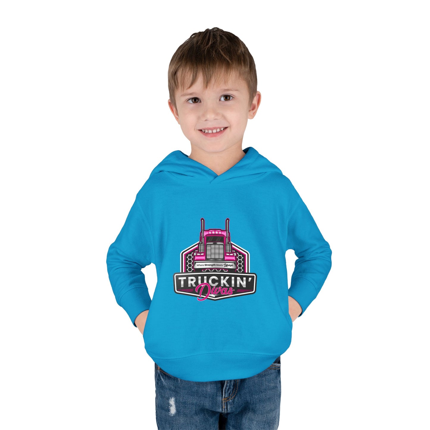 Signature Truckin' Divas Toddler Pullover Fleece Hoodie