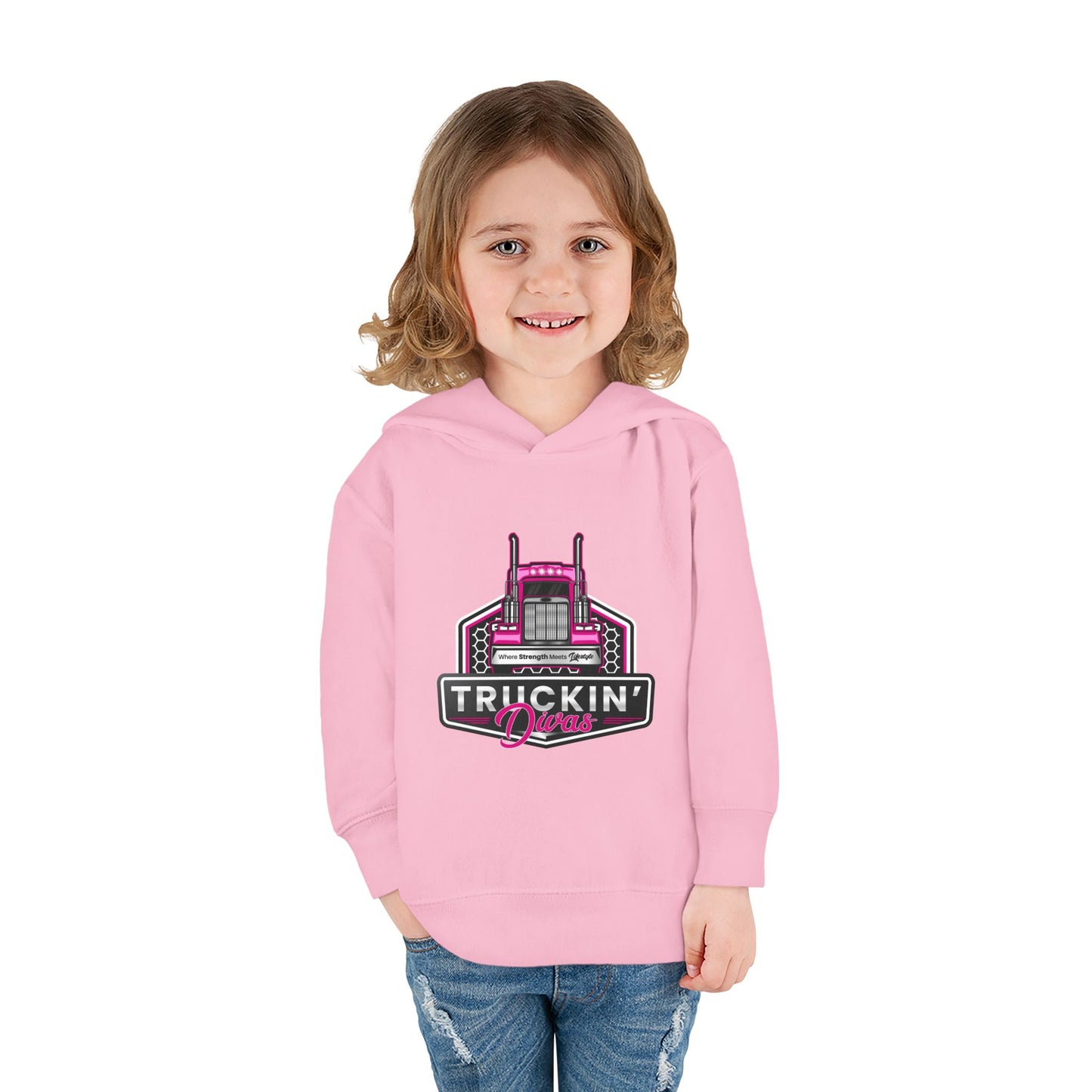 Signature Truckin' Divas Toddler Pullover Fleece Hoodie