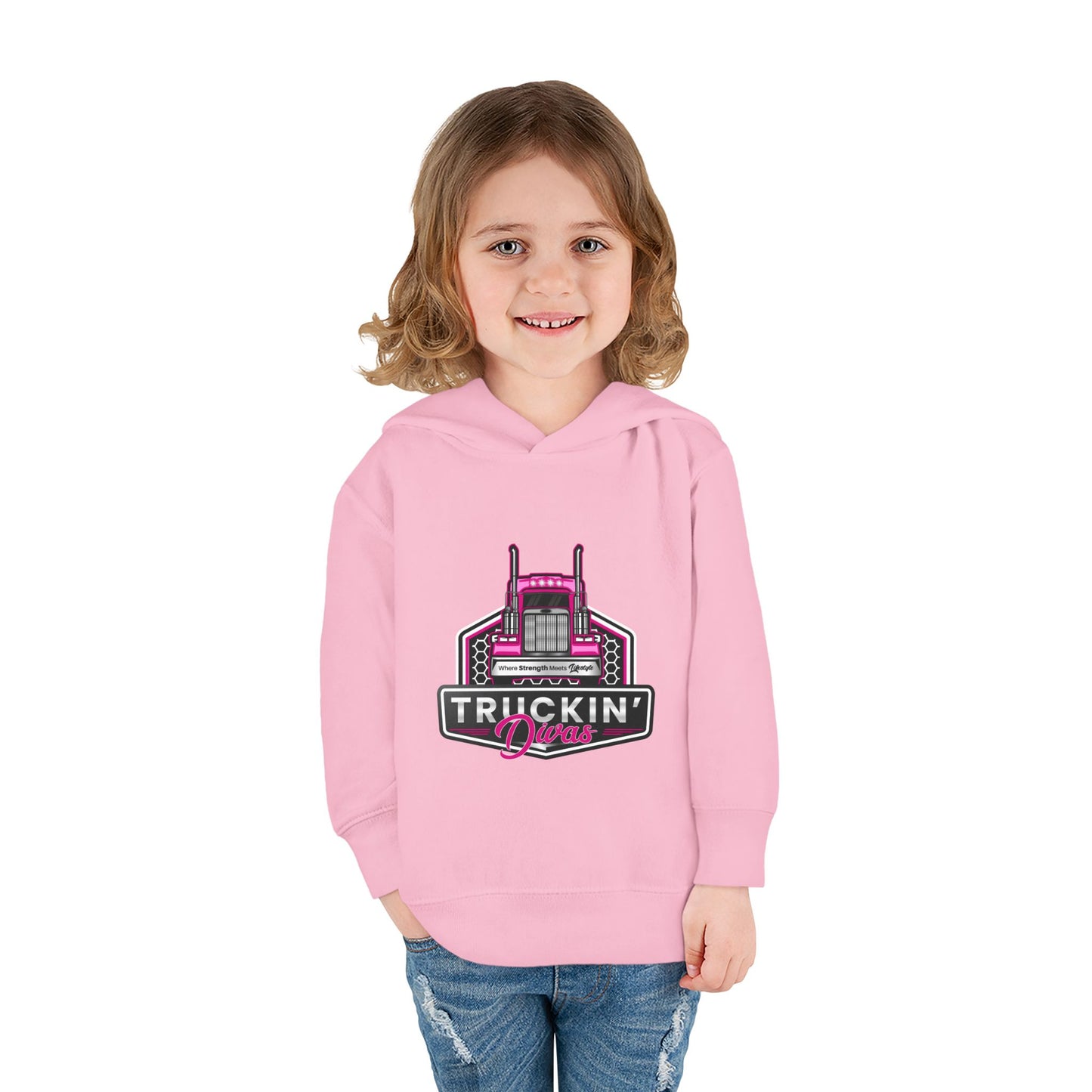 Signature Truckin' Divas Toddler Pullover Fleece Hoodie