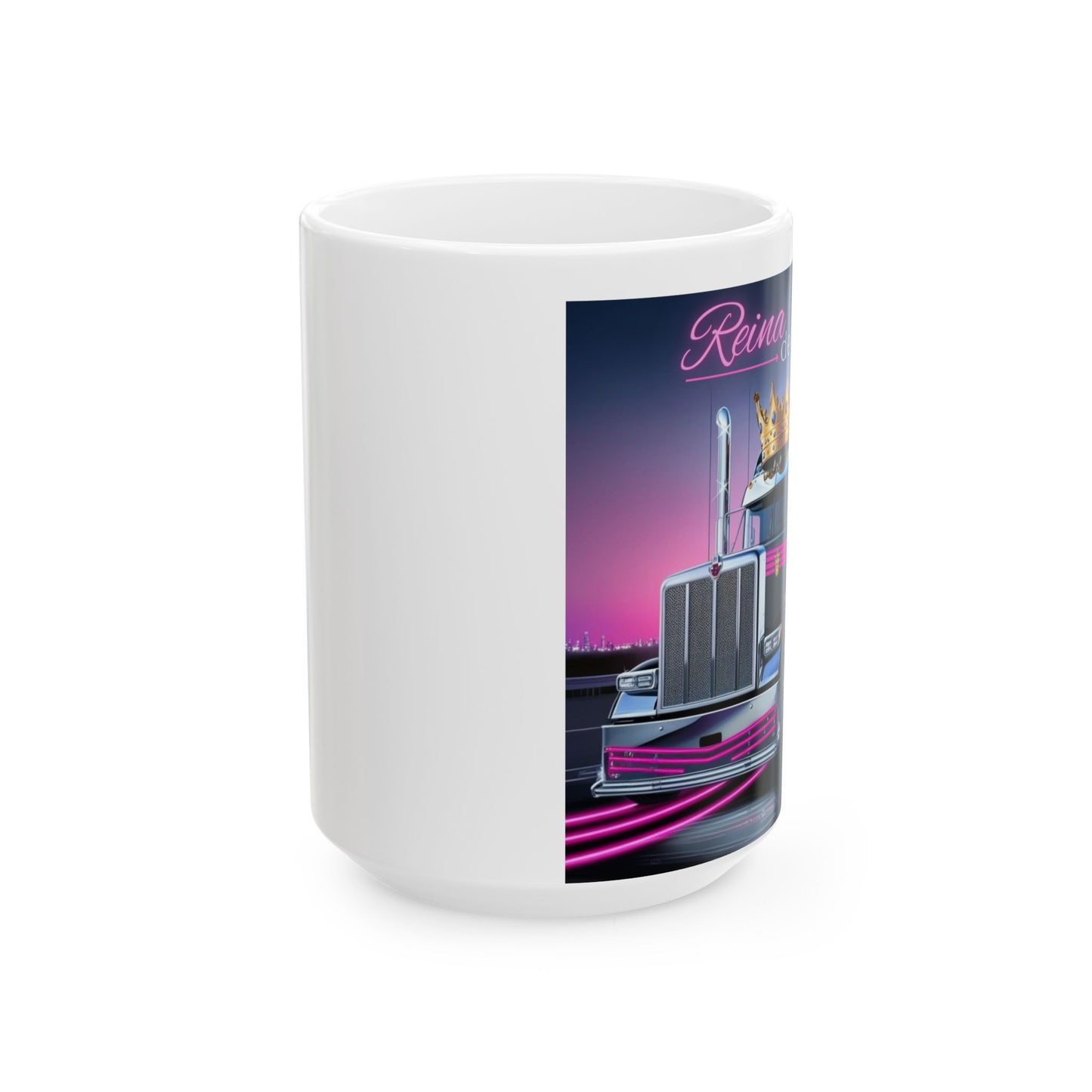 Retro Truck Ceramic Mug - 11oz & 15oz | Fun Gift for Truck Lovers