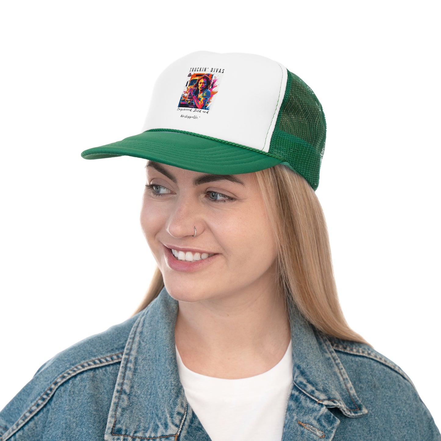 Empowered Bold and Unstoppable Trucker Caps