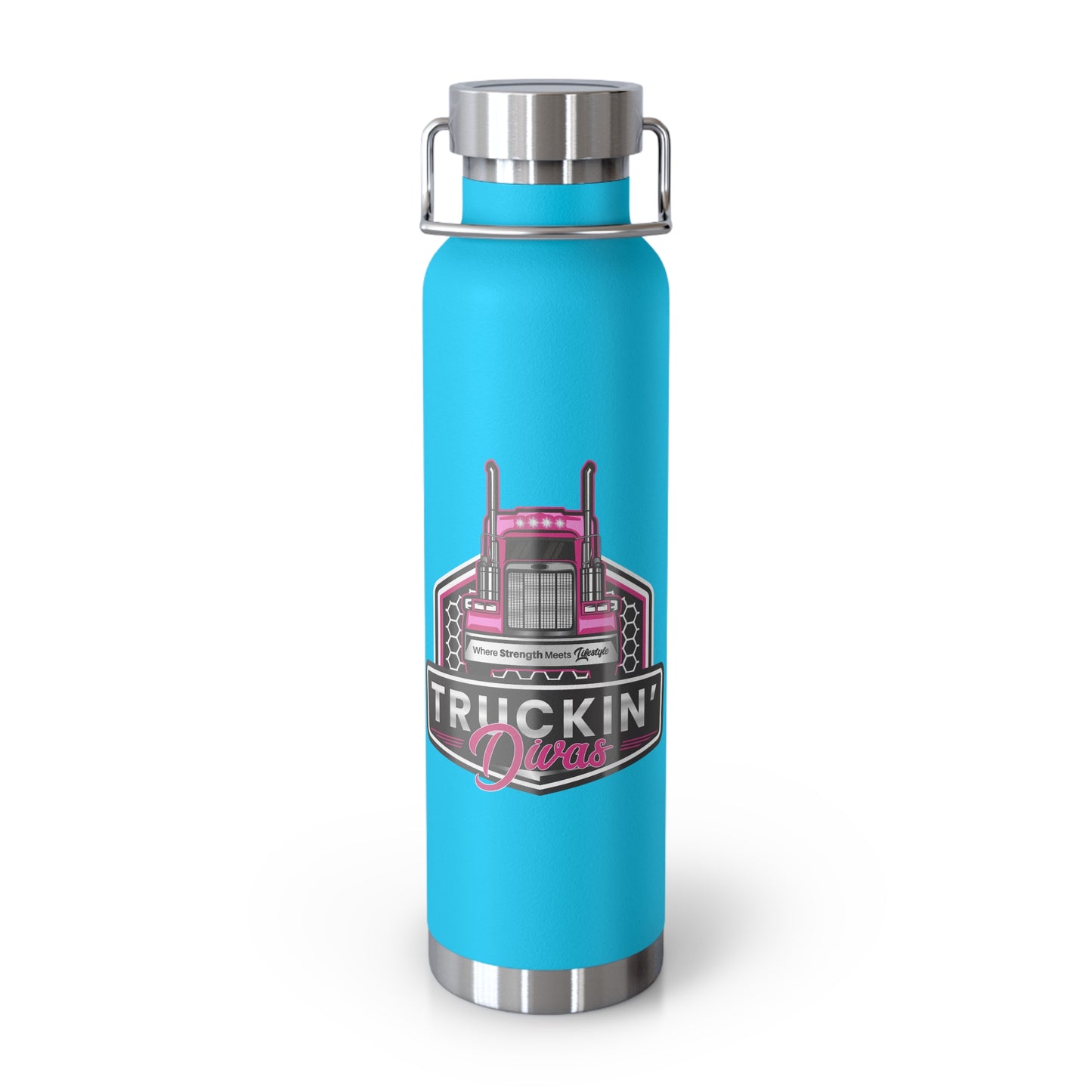 Signature Truckin' Divas Copper Vacuum Insulated Bottle, 22oz