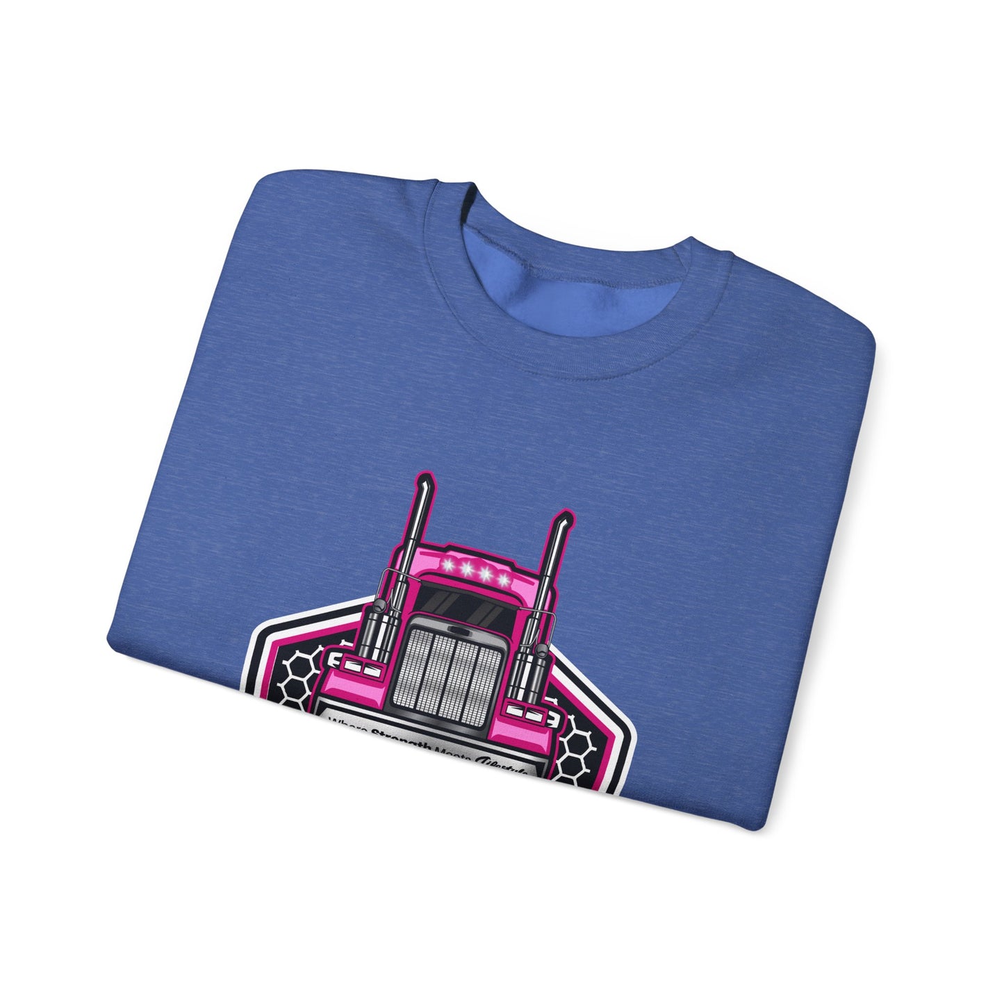 Signature Truckin' Divas Unisex Heavy Blend™ Crewneck Sweatshirt