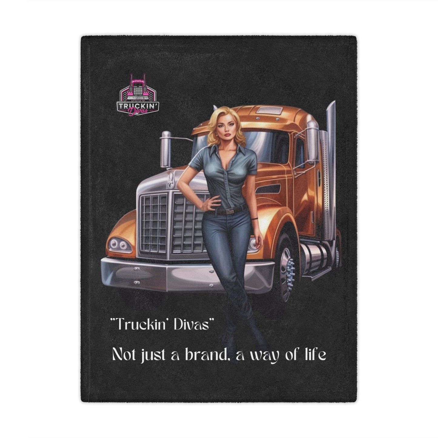 Not Just A Brand, A way of Life Minky Blanket
