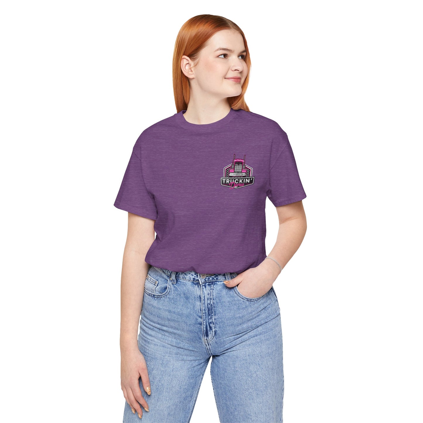 Reina dela Ruta Unisex Jersey Tee - Perfect for Truck Lovers