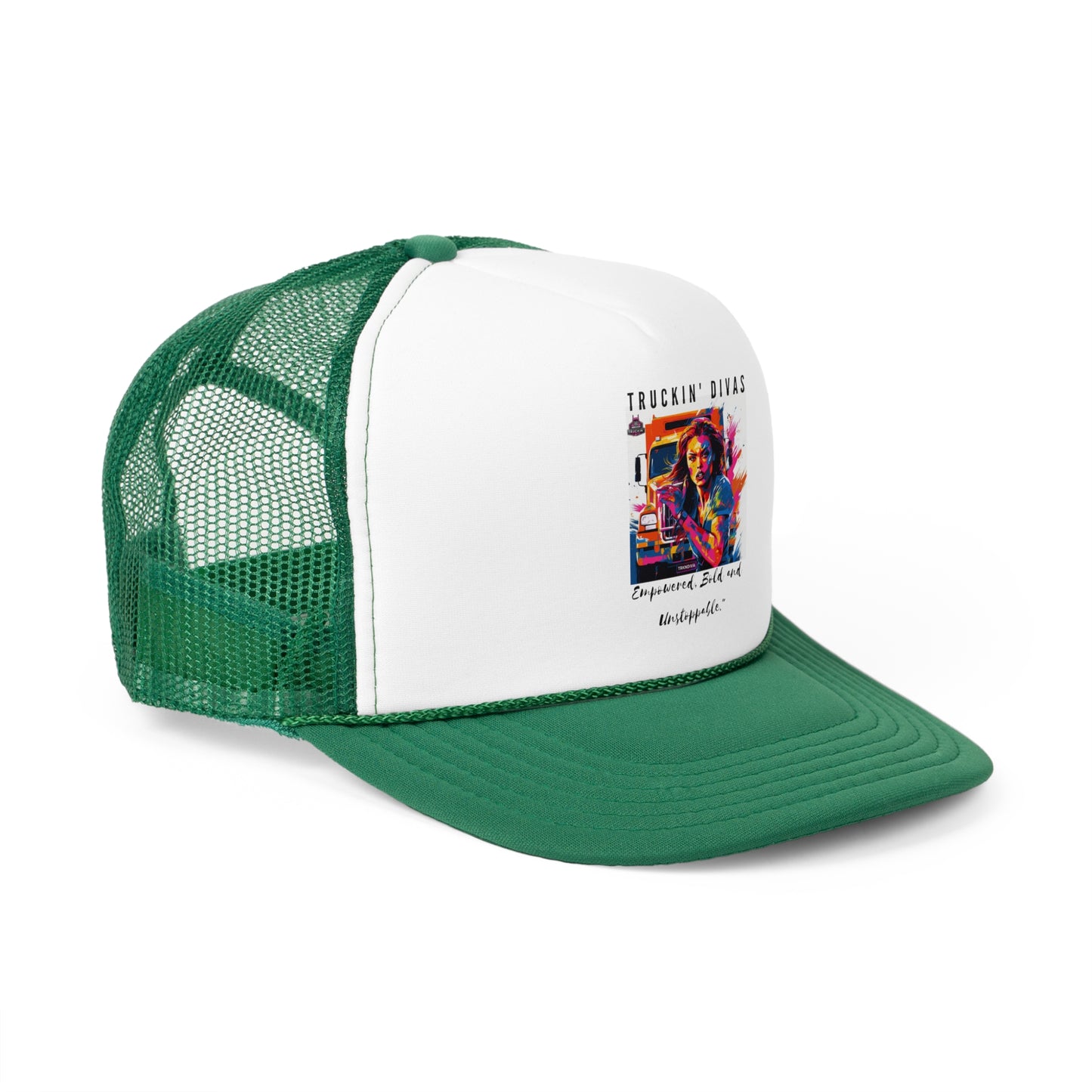 Empowered Bold and Unstoppable Trucker Caps