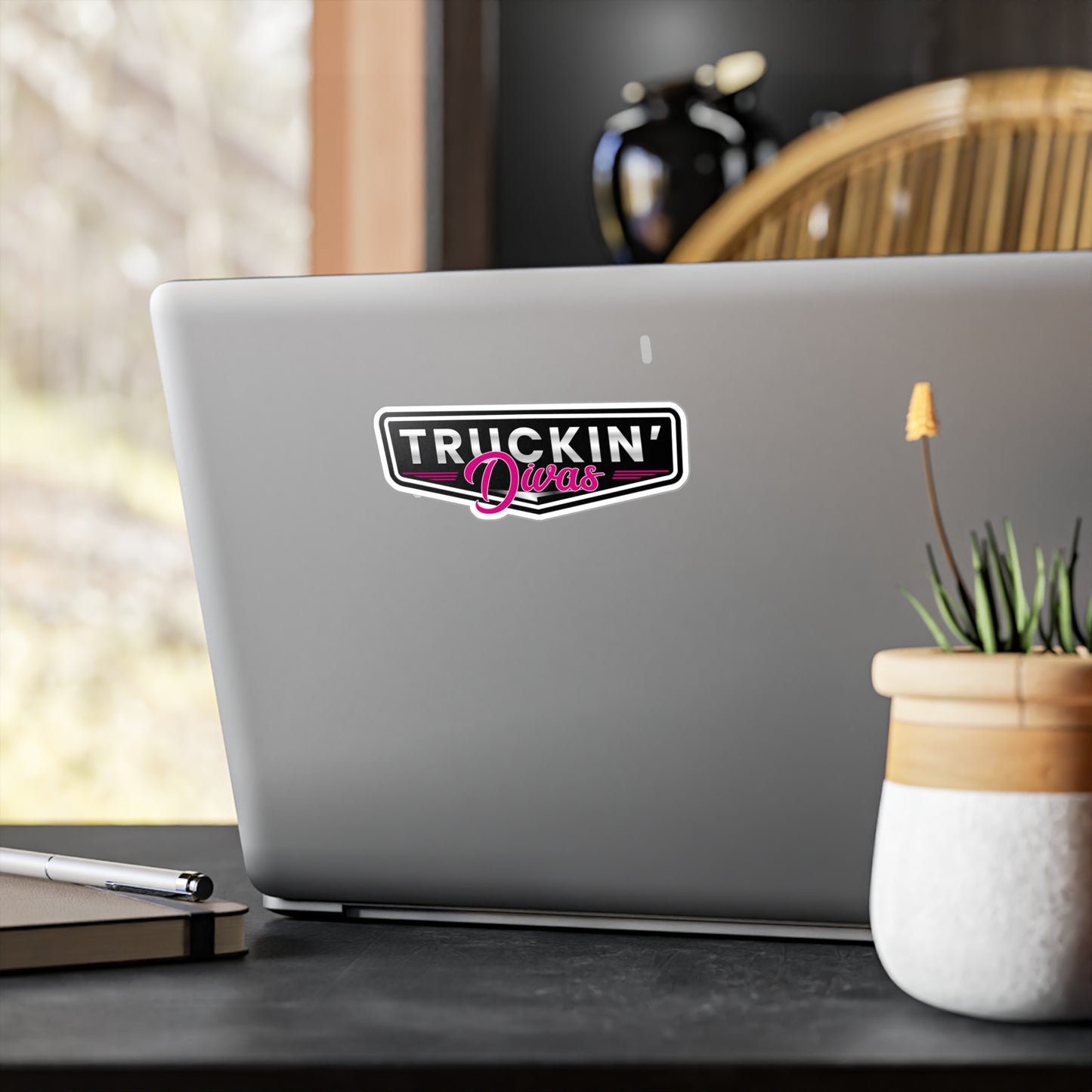 Truckin' Divas Vinyl Decal - Stylish Sticker for Truck Enthusiasts