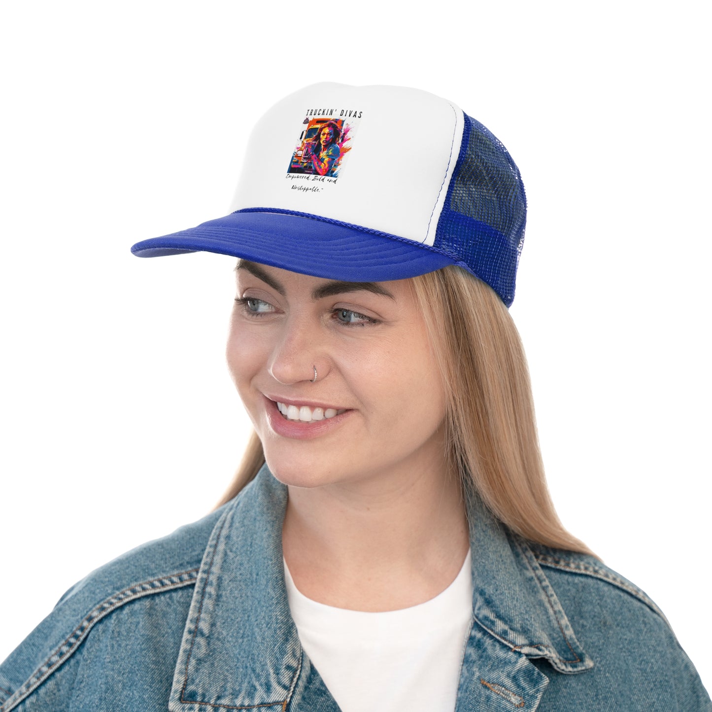 Empowered Bold and Unstoppable Trucker Caps