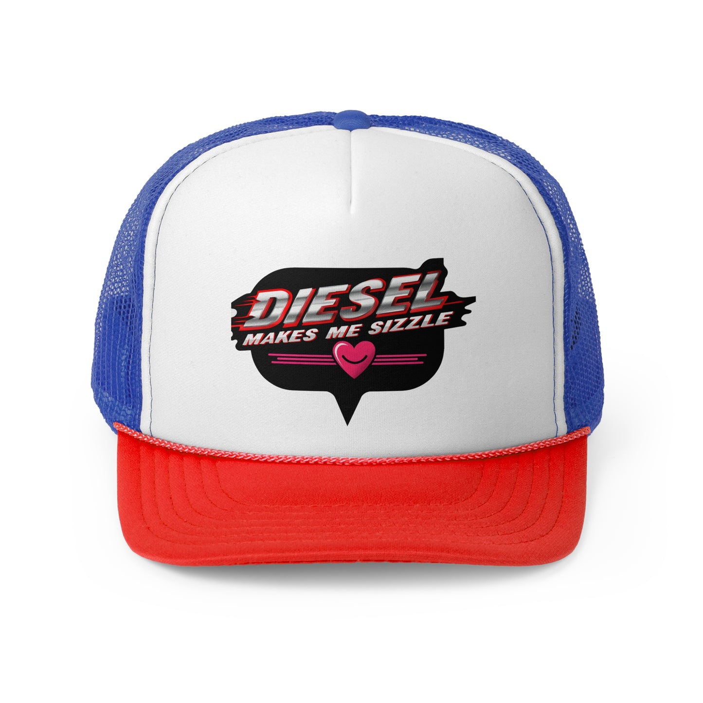 Sizzle Trucker Cap - Fun and Stylish Hat for Diesel Enthusiasts