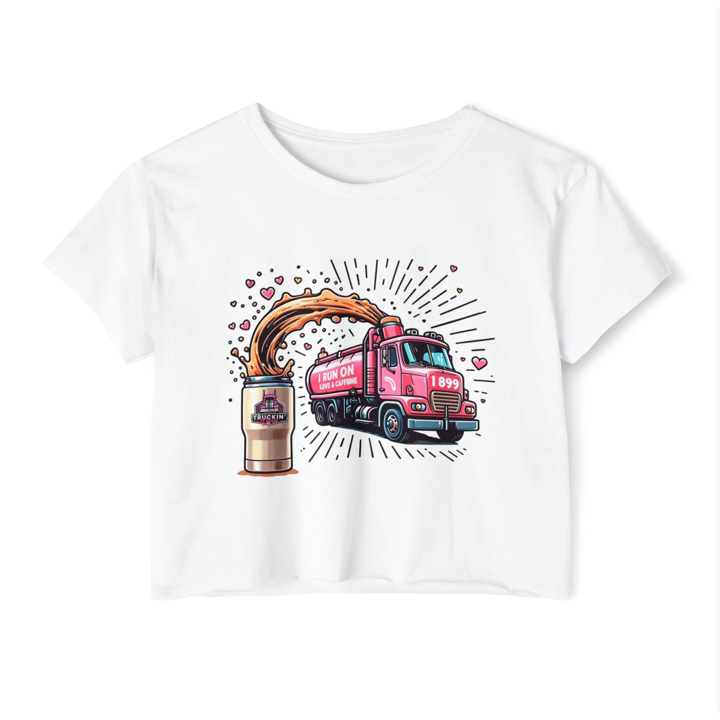 Fun On Festival Crop Top - Women's Summer Music Tee
