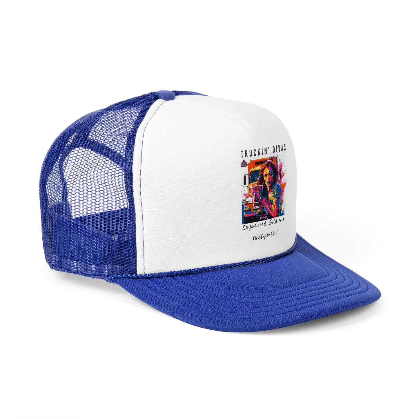 Empowered Bold and Unstoppable Trucker Caps