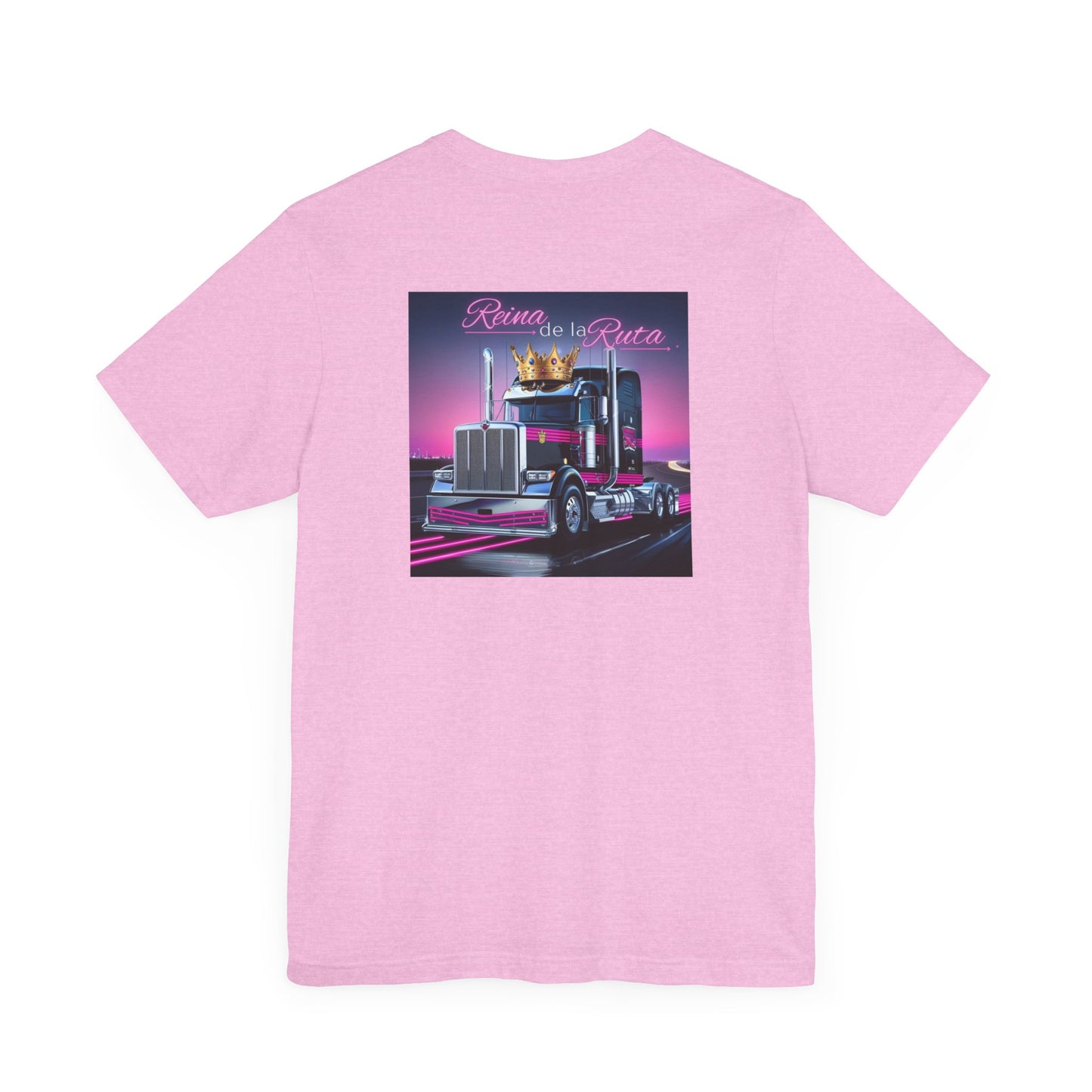 Reina dela Ruta Unisex Jersey Tee - Perfect for Truck Lovers