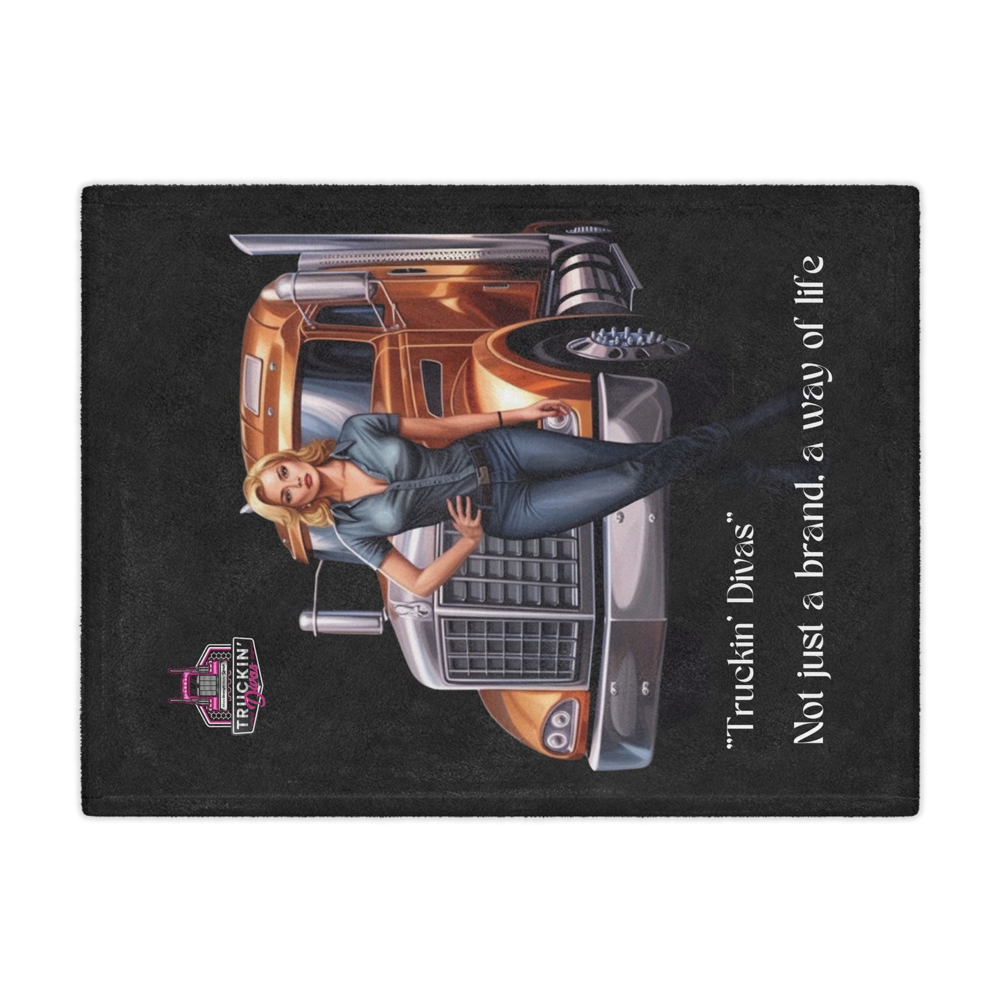 Not Just A Brand, A way of Life Minky Blanket