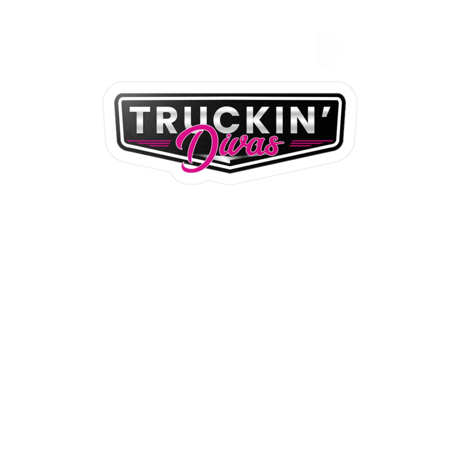 Truckin' Divas Vinyl Decal - Stylish Sticker for Truck Enthusiasts