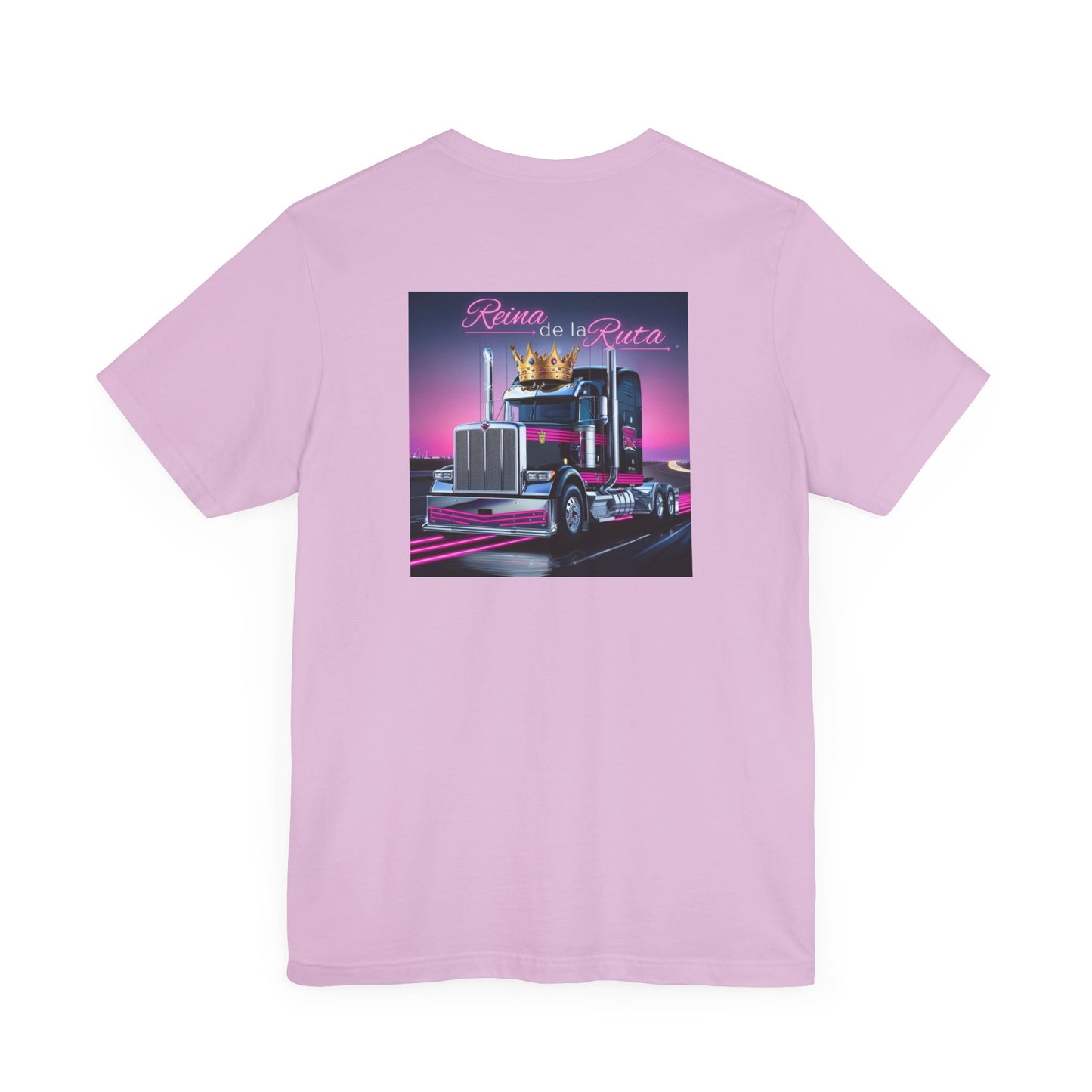 Reina dela Ruta Unisex Jersey Tee - Perfect for Truck Lovers