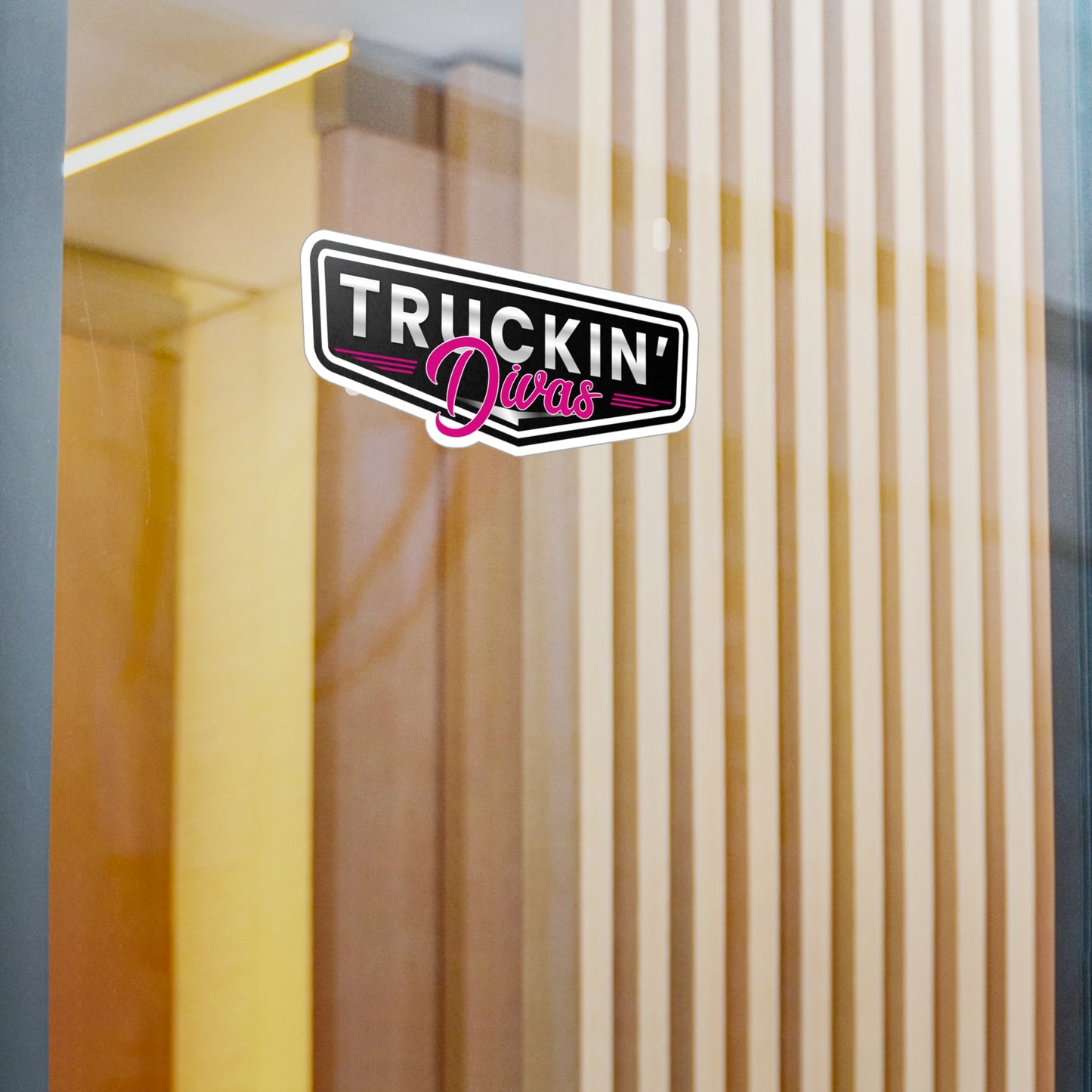 Truckin' Divas Vinyl Decal - Stylish Sticker for Truck Enthusiasts
