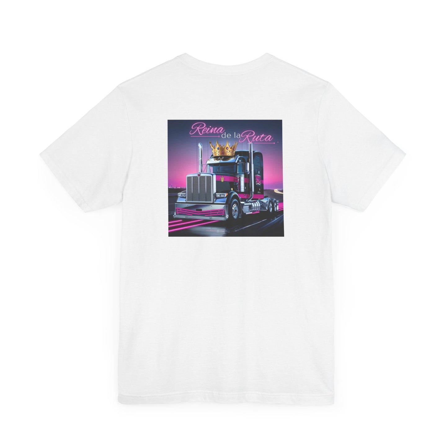 Reina dela Ruta Unisex Jersey Tee - Perfect for Truck Lovers