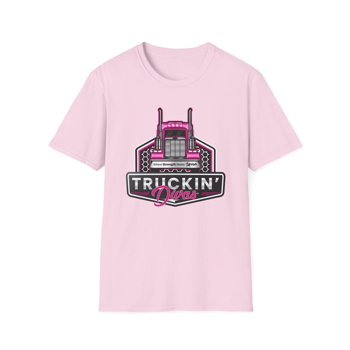 Signature Truckin' Divas Unisex Softstyle T-Shirt