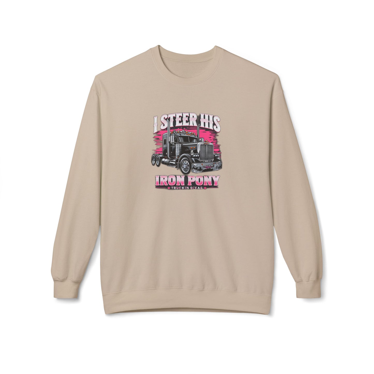 #IronPony Midweight Softstyle Fleece Crewneck Sweatshirt
