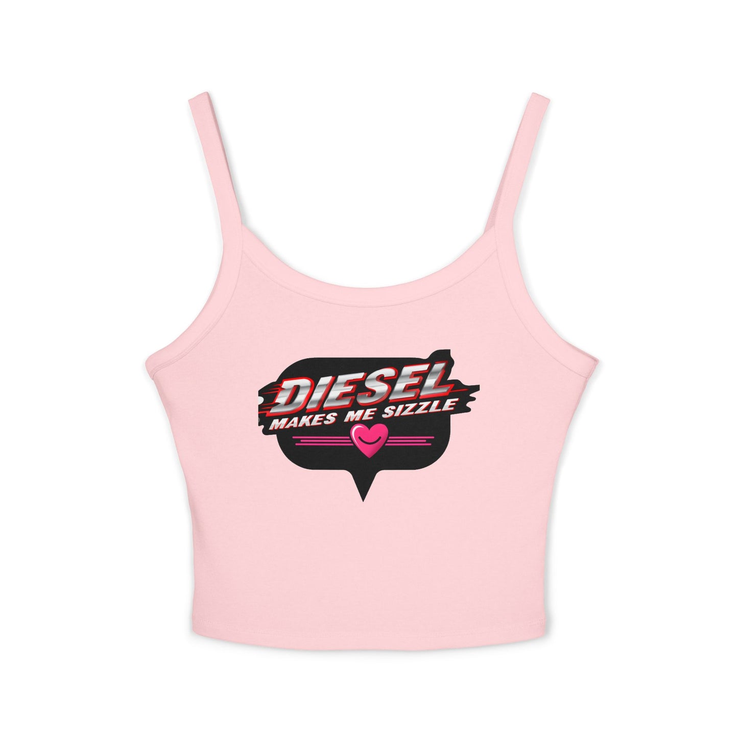 Diesel Makes Me Sizzle Women's Spaghetti Strap Tank Top