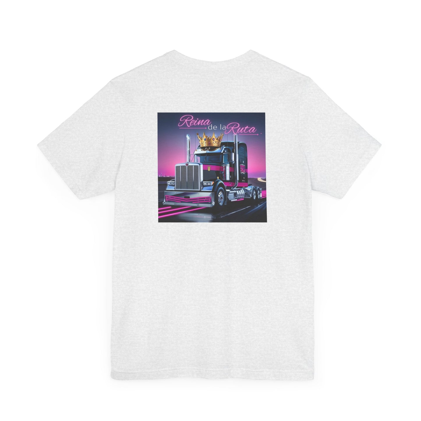 Reina dela Ruta Unisex Jersey Tee - Perfect for Truck Lovers