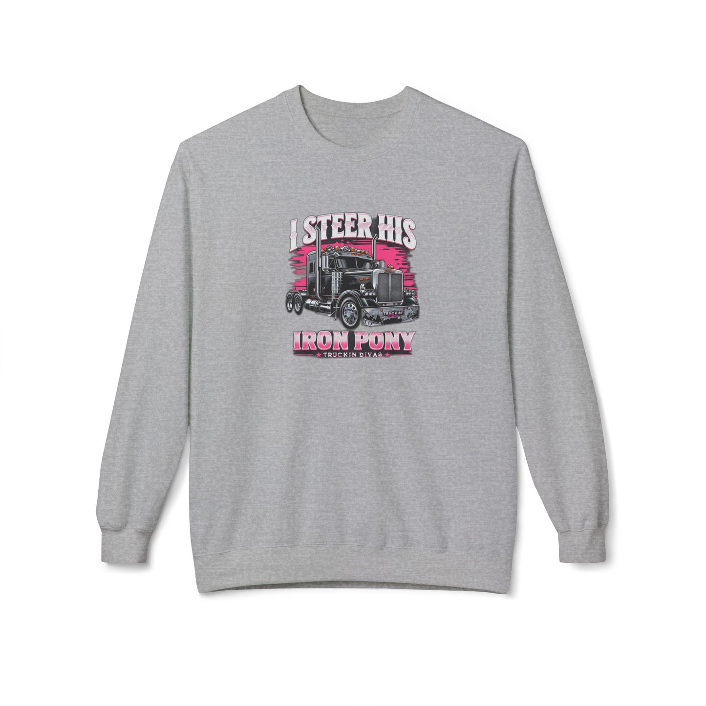 #IronPony Midweight Softstyle Fleece Crewneck Sweatshirt