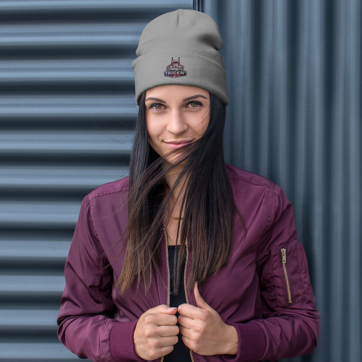 Truckin' Divas Embroidered Beanie