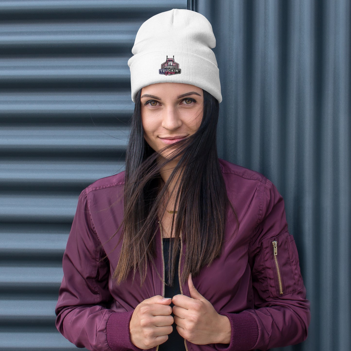 Truckin' Divas Embroidered Beanie