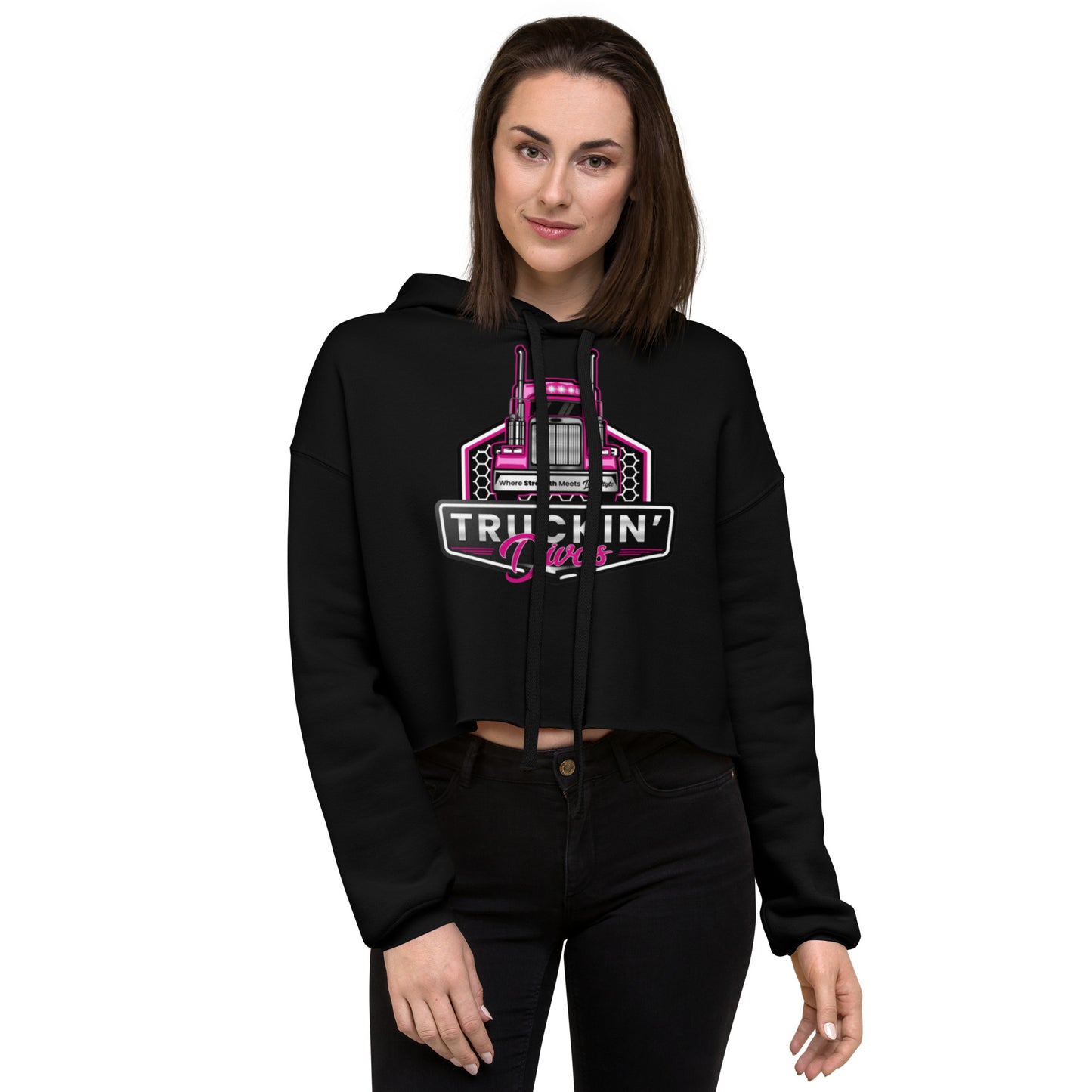 Signature Truckin' Divas Crop Hoodie