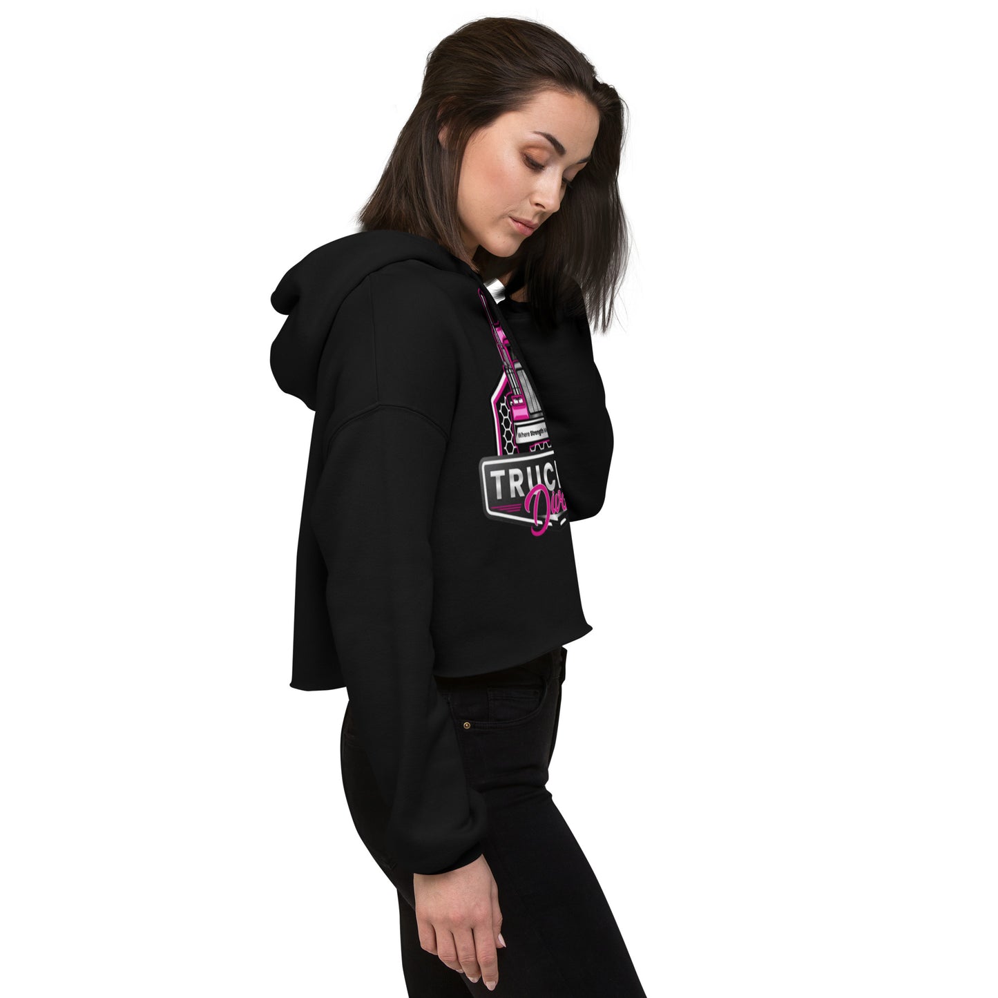 Signature Truckin' Divas Crop Hoodie