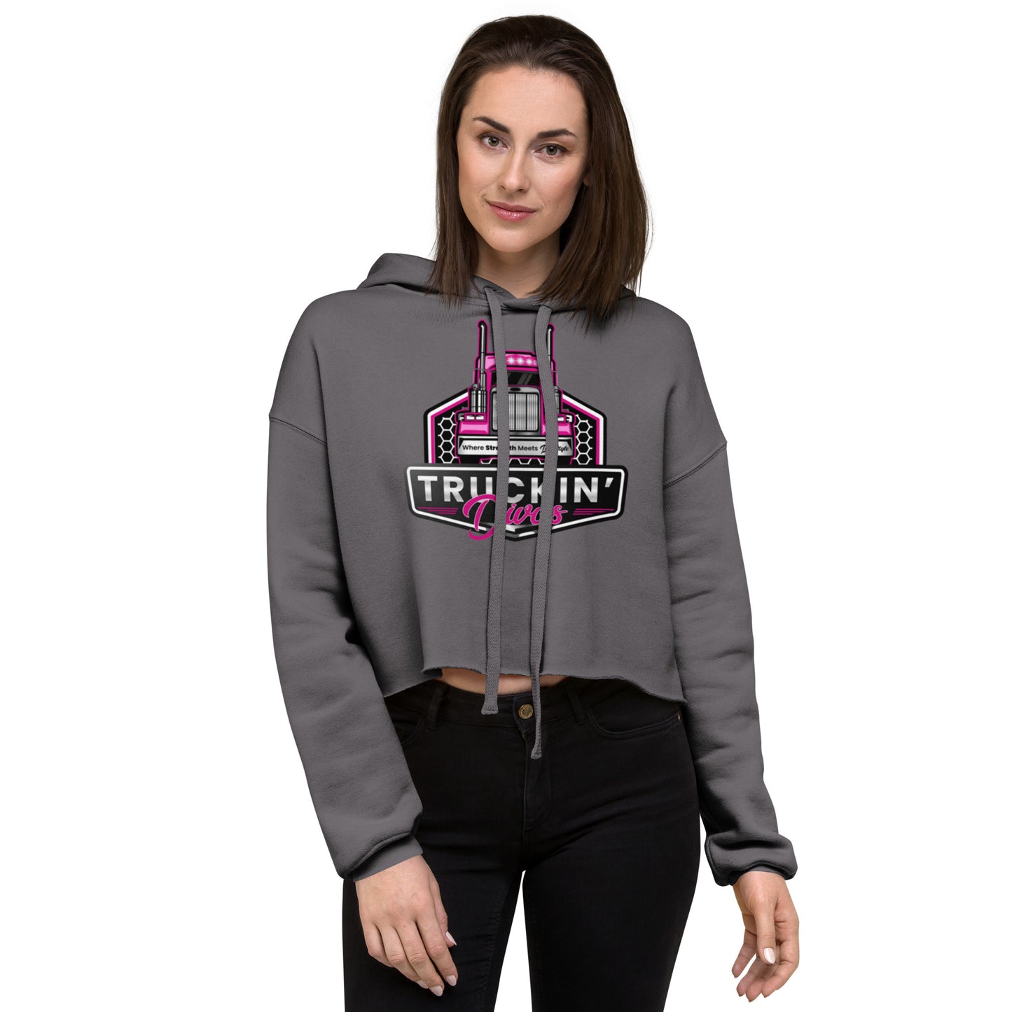 Signature Truckin' Divas Crop Hoodie