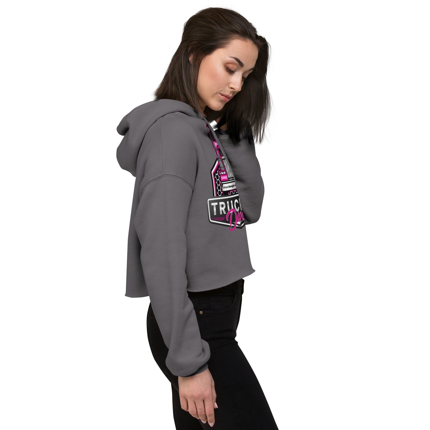 Signature Truckin' Divas Crop Hoodie