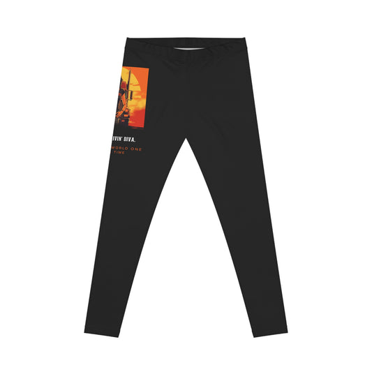 Women's Casual Leggings (AOP)