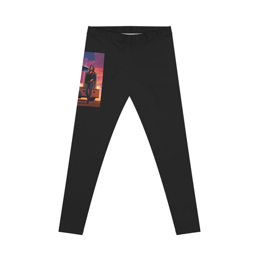 Women's Casual Leggings (AOP)