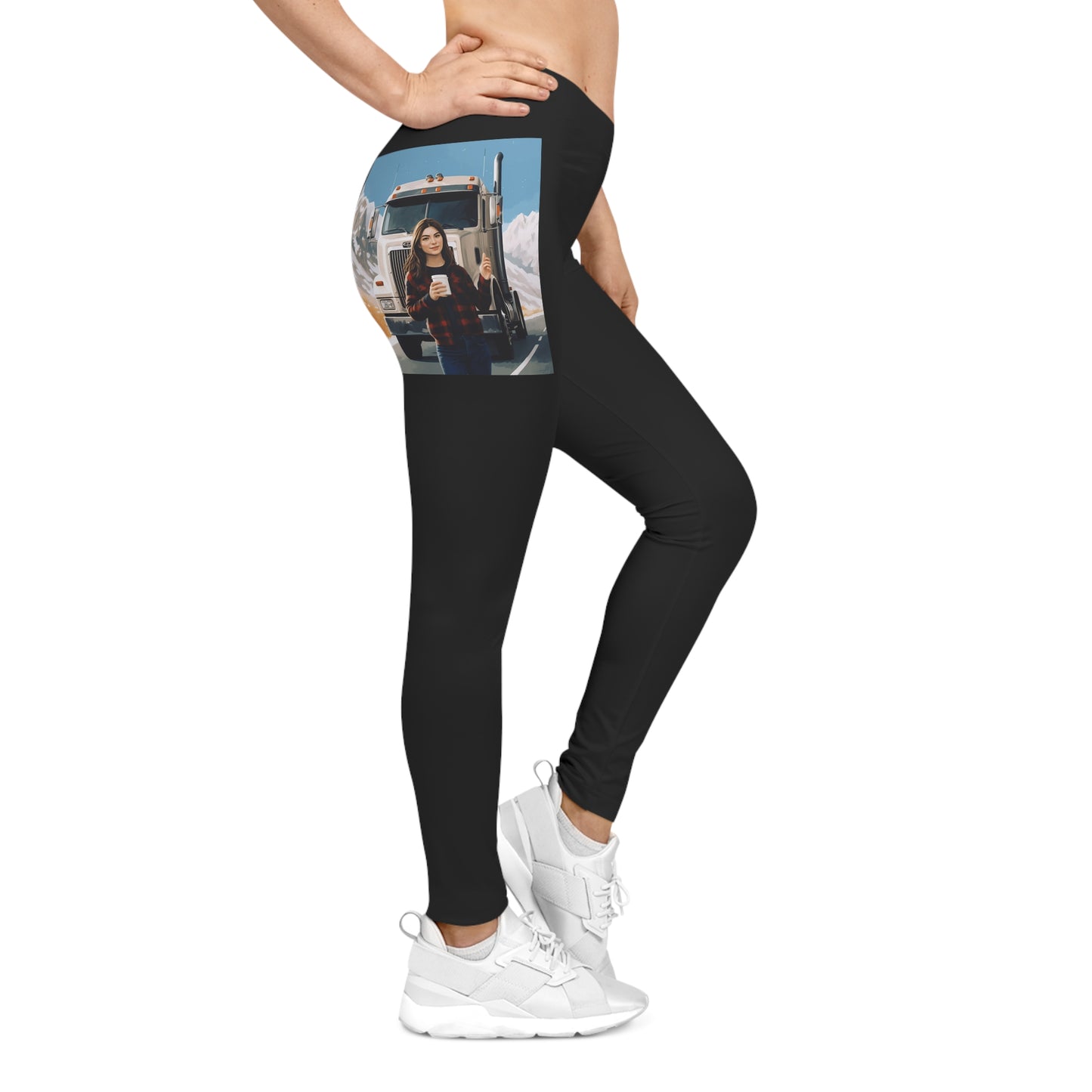 Women's Casual Leggings (AOP)